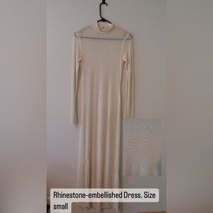 Rhinestone-embellished Dress